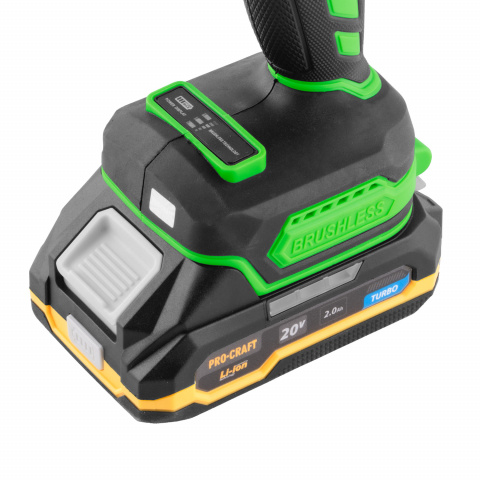 Aku šroubovák Procraft PA18ProDFR2 + sada bitů | PA18ProDFR2-1B-C